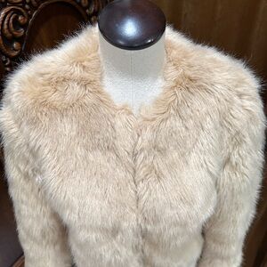 House of CB Cream Teddy Jacket